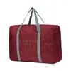 Duffel Bags Multifunktionella vikbara resekonstellationsserier Skriv ut Tote Bagage för kvinnor stor kapacitet duffelhandväska