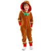 Occasions spéciales unisexe filles garçons pain d'épice combinaison enfants mignon biscuit Onesie noël 231108