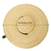 Chapeaux à larges bords Chapeaux de seau Vintage Chapeau de paille à large bord pour femmes Casquette de plage d'été à couronne peu profonde Canotier Chapeaux de soleil Ruban Cravate Chapeau en osier 230408