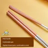 Set di stoviglie Stoviglie per studenti adatte a bambini e studenti Cucchiaio Utensile multifunzione per persona singola in acciaio inossidabile 304