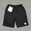 Designer francês marca shorts 100% algodão homens esportes verão mulheres tendência pura respirável curto roupa de banho