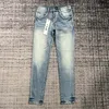 Jeans da uomo Designer Jeans a gamba dritta Jeans viola da donna Vestibilità attillata Diviso Bike Fit Leggings a gamba dritta Jeans firmati Pantaloni vintage di marca alla moda da uomo