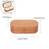 Schmuckschatullen Retro Holz Clamshell Schmuckschatulle Tragbare Massivholz Ring Halskette Ohrringe Armband Aufbewahrung Organizer Schmuck Aufbewahrungskoffer Q231109