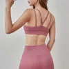 Roupas de yoga sexy esportes bh sutiã para mulheres sólida fitness top push up roupa interior ginásio correndo à prova de choque camisa elástica treino atlético colete
