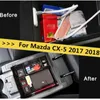 Organizator samochodu Centralny pojemnik na podłokietnik Pole do przechowywania taca do Mazda CX5 CX-5 CX5 2017 2018 2019 Akcesoria organizatora samochodu Q231109