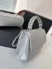 Женская роскошная сумка, дизайнерская сумка, мини-сумка с клапаном, верхняя ручка, кошельки через плечо, классические стеганые сумки с бриллиантами, женские сумки с золотистым аппаратным ремешком на цепочке