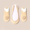 Women Socks Lce Sponge Cushion Sling Women's Boat Spring/Summer Thin Invisible Ultra Shallow Mouth Silicone Non Slip
