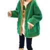 Pelliccia da donna Pelliccia sintetica Versione coreana di lana di agnello sciolta Pelliccia sintetica Piccolo cappotto di pelliccia finta Donna Corto spesso peluche leggero soffice e spesso cappotto D22 231109