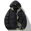 Męskie Parkas 2023 Winter Parkha Men Men Windbreaker Gtromen WITRPOOF PLEATS Korean Fashion Trench Płaszcz Męskie Bawełniane kurtki 231108