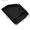 Bilarrangör Bil Central ARMREST LAGING BOX FÖR KIA EV6 2022 Central Control Organizer Tray Accessories ABS Material Q231109