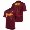 Honkbal jerseys aangepaste staat Sun Devils Jersey Joe Lampe Travis Buck Nate Baez Ryan Campos Jacob Tobias Will Rog