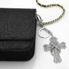 Chaves de chaves personalizados de diamante de diamante Chapchain Bolsa de moda de moda Gream