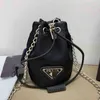 2024 NY DESIGNER Women's Crossbody Shoulder Family Drawstring Bucket Accessories Change Key Chain Mini Messenger Bag