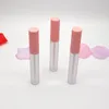 Bouteilles de stockage 50/100pcs 4.5ml Mignon Vide Rose Brillant À Lèvres Tube DIY En Plastique Givré/Clair Liquide Rouge À Lèvres Conteneur Femmes Beauté Maquillage Outils