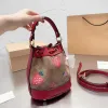 le sac fourre-tout dame célèbre sac de créateur classique femmes shopping sac à main de mode sac à main grande capacité fourre-tout de qualité supérieure impression fraise cro