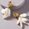 Dangle Earrings Mujer Moda Boucle D'oreille Femme Brincos Korean Fashion Drop Sweety Jewelry For Women Pendientes Gift