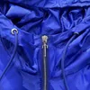 American Trapstar Nueva chaqueta cortavientos azul de manga larga con capucha Abrigo de carga Chándal unisex texturizado 2023 Winter High Street Jacke Sudadera con capucha