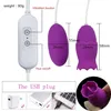 Sex Toy Massager 12 Hastigheter Tongue Oral Licking Vibrators USB Vibration Egg G-Spot Vagina Massage Clitoris Stimulator Toys for Women Shop