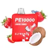 Genunie Elfworld Pod PE10000 Puffs Stylo Vape jetable 0% 2% 5% Nicotine E Cigarette OEM ODM Saveurs de fruits Bar Wape