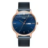 Montres-bracelets 2023 Couple Montre Une paire d'hommes et de femmes Édition coréenne Calendrier de tendance 1314 Quartz étanche