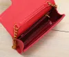 2023 top pattern Leather Handbag WOC Chain Wallet card Bag Women Luxurys Fashion Designers Bags Female Girl Handbags One Shoulder Diagonal S