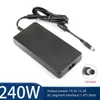 Adattatore di alimentazione per laptop da 30 W 45 W 65 W 90 W 130 W 180 W 240 W adatto per caricabatterie serie Dell tipo-c interfaccia circolare CC Spina US