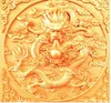 Wallpapers Wall Decoration Golden Dragon 3d Wallpaper Modern For Living Room Murals Ceiling Non Woven