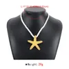 Pendant Necklaces Starfish Necklace For Women Personality Fashion Woman Gold Color 2023 Summer Beach Jewelry Accessories