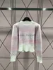 Женские свитера 2023, дизайнерский кардиган, женский свитер, рубашка поло, рубашка на пуговицах, классическая рубашка с буквенным принтом, модная, обычная, повседневная, с длинным рукавом, вязаная куртка, свитер женский SM