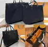 Handväska Kvinnor Luxurys designers väskor 2023 5-färg Casual Travel Tote Bag tygmönster Material Paris mode stor kapacitet shoppingväska-plånbok 91856# 41*17*32cm