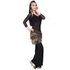 Stage Wear Style Belly Dance Hip sjaal voor vrouwen dansende riemen kostuums pailletten buikdans heup/tribal/gips/riem