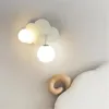 Vägglampor modern minimalistisk moln pc boll ledlam
