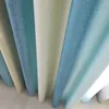 Cortina de rayas de colores, cortinas opacas, persianas modernas para ventanas, tul personalizado para sala de estar, dormitorio, sombra de lino