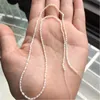 Pendants 1 Pcs 2-3mm Round Natural Pearl Loose Beads 15 Inches Beautiful Feminine Accessories Fashion Irregular Noble Elegant Light