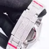 lüks erkek saatler moissanite Mosang taş elmas saat hareketi tasarımcı erkekler için saatler TOP montre de luxe Mekanik otomatik kol saati 904L Klasik füzyon