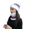 Bonnets Bonnet/Crâne Casquettes Casquette Femme Automne Hiver Tout Match Coréen Protection des Oreilles Tricot Chapeau Loisirs Mode Ball Top Chaud Dôme SYXMAO62