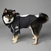 Abbigliamento per cani Designer Impermeabile impermeabile Moda Giacca antivento Abbigliamento per cani di grossa taglia Cappotto caldo per cuccioli di gatto Costume Dropshiping