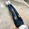 Kadın Kot Mavi Yırtık Vintage Kadın Sıkıntılı Sokak Giyim Deliği Hip Hop Yüksek Bel Pantolon Moda Düz Denim Pantolon Bayanlar