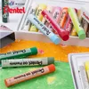 Crayon Pentel Phn12/25/36/50 Renkler Çocuklar için yuvarlak şekilli boya kalemleri Set yumuşak profesyonel yağ pastelleri çocuklar için kalem çizim 231108