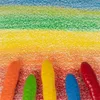 Crayon 24/12 pièces mains propres enfants Crayons d'arachide lavable sûr et Non toxique pinceau soluble dans l'eau bâton de peinture enfants cadeau 231108