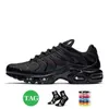 Designer TN Plus Chaussures de course pour hommes Sports pour femmes sports tn Triple Black Atlanta Maillot Marseille Spider-Version Terrascape Sneakers Trainers