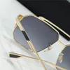 Nouveau design de mode lunettes de soleil en métal 755 pilote oeil de chat cadre avant-gardiste et style généreux haut de gamme extérieur lunettes de protection uv400 qualité supérieure