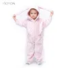 Pigiama Kigurumi Tutina Tutina Bambini Pigiama Unicorno Per Bambini Animale Cartone Animato Coperta Traversine Costume Bambino Inverno Ragazzo Ragazza Jumspuit 231108