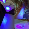 Marcadores por atacado caneta de luz uv invisível lápis mágico caneta fluorescente secreta para almofada de escrita crianças desenho pintura placa