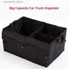 Bilarrangör Big Capacity Car Storage Box Eco-Friendly Super Car Trunk Organizer Hållbar Collapsible Cargo Storage Tool Auto Trucks Trunk Box Q231109