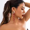 Choker DIEZI Goth Multilayer Rood Bloed Imitatie Parel Verklaring Ketting Voor Vrouwen Vintage Kristal Kraal Halloween Sieraden