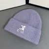 Winter Wool Knitted Beanie Designer Bonnet Men Women Brand Letter Embroidery Skull Caps Inlaid Crystal Outdoor Travel Skiing Sport Fashion Accessories