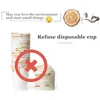 Tasses Tasse transparente Anti-brûlure tasse à café en verre lait whisky thé bière Double créatif résistant à la chaleur vin Drinkware 350 mlMugs