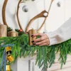 Faux kwiatowa zieleń 1,5 m sztuczna świąteczna girland Ivy Vine Sezonowe igły sosnowe Cypress Garland Greenery Plant na świąteczny dom domowy wystrój 231109