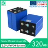 320AH Lifepo4 Battery 3.2V Lithium Iron Phosphate Solar Battery Pack DIY Cells For 12V 24V 48V EV Home Boats Wheelchair Forklif